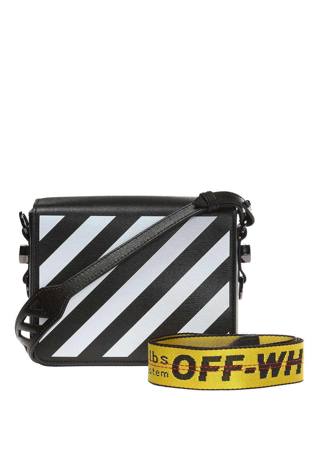 Black Printed shoulder bag OffWhite Vitkac GB